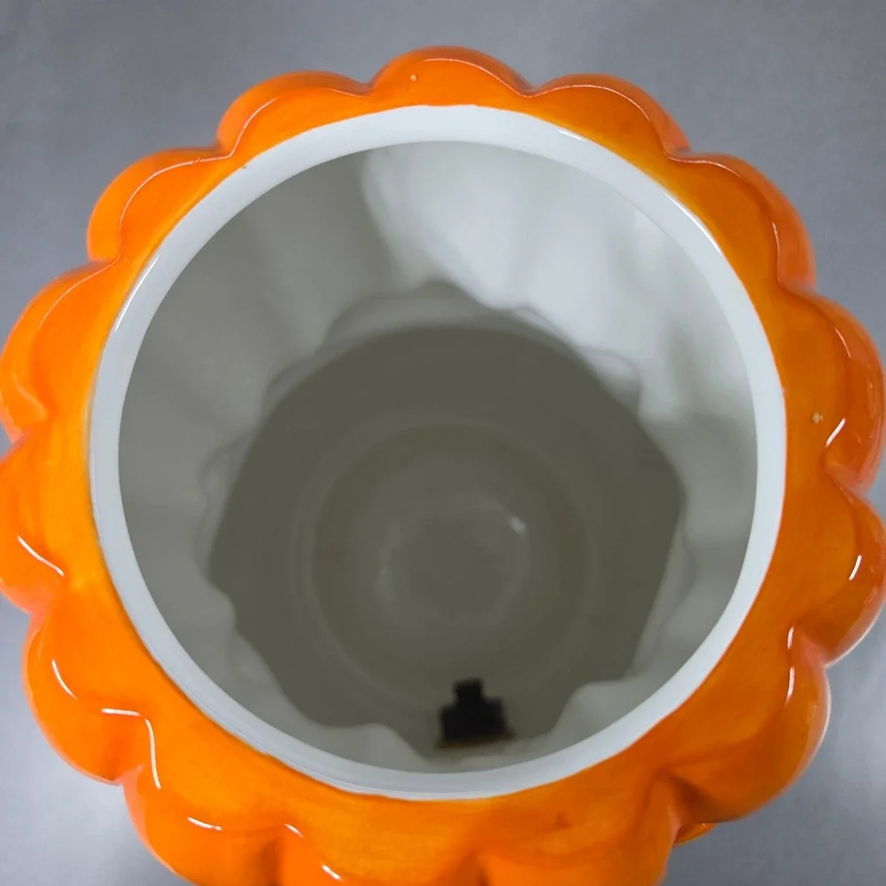 Dept. 56 Halloween Beverage Dispenser Pumpkin Ghost Cauldron